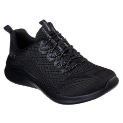 Buty sportowe damskie, Ultra Flex 2.0 - Lite-Groove. Czarne obuwie sportowe damskie Skechers, bez wzorów. Za 229.99 zł.