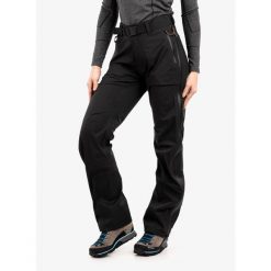 Spodnie trekkingowe damskie Fjallraven Keb Eco-Shell Trousers. Czarne spodnie sportowe damskie Fjällräven, m, bez wzorów, trekkingowe. Za 1,635.99 zł.