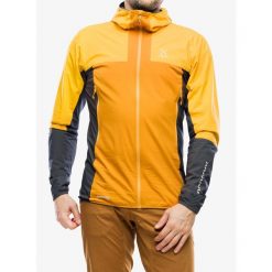 Kurtka ocieplana męska Haglofs L.I.M Alpha Hood. Żółte kurtki sportowe męskie Haglöfs, l, bez wzorów, trekkingowe. Za 958.99 zł.