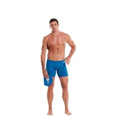 Kąpielówki Z3R0D. Niebieskie kąpielówki męskie ZEROD, l, bez wzorów, z elastanu, na fitness i siłownię. Za 304.00 zł.