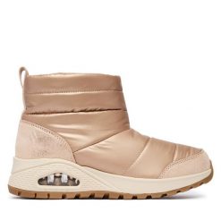 Śniegowce Skechers. Żółte śniegowce i trapery damskie Skechers. Za 449.99 zł.