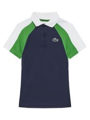 Lacoste Polo DJ8483 Kolorowy Regular Fit. T-shirty dla chłopców Lacoste, bez wzorów, z syntetyku, bez ramiączek. Za 159.99 zł.