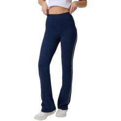 Legginsy damskie 4F CAS. Niebieskie legginsy damskie 4f, uniwersalny, bez wzorów, z dzianiny. Za 129.99 zł.
