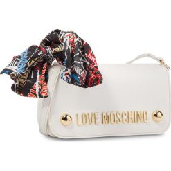 Torebka LOVE MOSCHINO - JC4126PP16LV0100 Bianco. Białe listonoszki damskie Love Moschino, ze skóry ekologicznej. Za 659.00 zł.