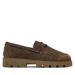 Półbuty JOOP!. Brązowe półbuty na co dzień męskie JOOP!, bez zapięcia. Za 629.99 zł.