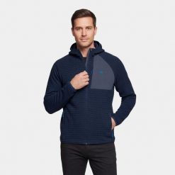 Bluza polarowa z kapturem męska Alpinus Ruen. Czerwone bluzy męskie Alpinus, na lato, l, bez wzorów, z elastanu, z kapturem. Za 179.00 zł.