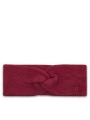 Calvin Klein Opaska materiałowa Fine LV04F8019G Bordowy. Czerwone czapki i kapelusze damskie Calvin Klein, bez wzorów, z materiału. Za 79.99 zł.