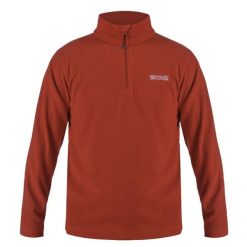 Bluza Polarowa z suwakiem Męska Thompson. Brązowe bluzy męskie Regatta, na zimę, m, bez wzorów, z polaru, bez kaptura. Za 46.99 zł.