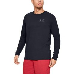 Koszulka sportowa męska Under Armour Sportstyle Left Chest LS. Czarne bluzy męskie Under Armour, m, bez wzorów, bez kaptura. Za 138.00 zł.