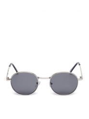 JENNY Okulary przeciwsłoneczne 4WF-017-SS25 Srebrny. Szare okulary przeciwsłoneczne damskie Jenny. Za 39.99 zł.