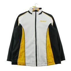 Second life - Kurtka Męska NFL Pittsburgh Steelers - Stan dobry. Białe kurtki sportowe męskie NFL, m, bez wzorów, do piłki nożnej. Za 190.96 zł.
