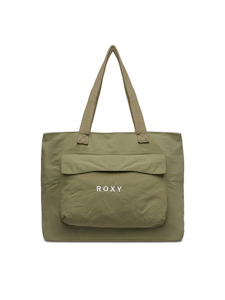 Roxy Torebka WBEOHP-ROXY-MZ-005-10 Khaki. Brązowe torebki do ręki damskie Roxy, bez wzorów, z materiału, bez dodatków. Za 79.99 zł.