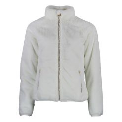 Kurtka polarowa z sztucznym futrem damska Peak Mountain Arendel. Brązowe kurtki damskie Peak Mountain, xl, bez wzorów, z futra, bez kaptura. Za 238.00 zł.