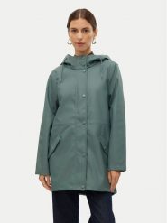 Vero Moda Kurtka przeciwdeszczowa Malou 10266982 Zielony Regular Fit. Zielone kurtki damskie Vero Moda, l, bez wzorów, z syntetyku, bez kaptura. Za 219.99 zł.