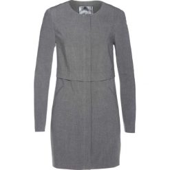 Długi żakiet bonprix szary melanż. Szare żakiety damskie bonprix, melanż. Za 149.99 zł.