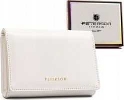 Peterson Portfel damski ze skóry ekologicznej na zatrzask i suwak - Peterson NoSize. Portfele damskie Peterson, bez wzorów, ze skóry ekologicznej. Za 176.70 zł.