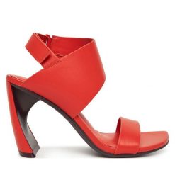Sandały United Nude. Brązowe sandały damskie United Nude, bez wzorów, bez obcasa, na słupku, bez zapięcia. Za 759.99 zł.