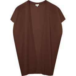 Kardigan kaszmirowy w kolorze brązowym. Brązowe kardigany damskie Ateliers de la Maille, z kaszmiru. W wyprzedaży za 409.95 zł.