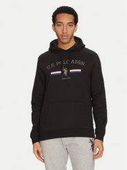 U.S. Polo Assn. Bluza MUP1068 Czarny Regular Fit. Czarne bluzy męskie U.S. Polo Assn., m, bez wzorów, z bawełny, bez kaptura. Za 139.99 zł.