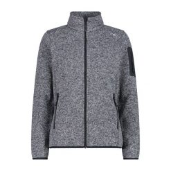Bluza damska turystyczna CMP 3H14746. Szare bluzy damskie CMP, l, bez wzorów, bez kaptura. Za 266.00 zł.