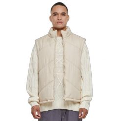 Kurtka puchowa bez rękawów Urban Classics Arrow. Brązowe kurtki męskie Urban Classics, m, bez wzorów, z puchu, bez kaptura. Za 267.50 zł.