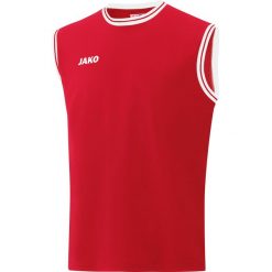 Koszulka Jako Center 2.0. Białe koszulki sportowe męskie Jako, l, bez wzorów, z materiału, bez kołnierzyka, bez ramiączek, na fitness i siłownię. Za 123.21 zł.