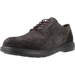 Tenisówki Geox Model U Ottavio Kolor Brązowy. Brązowe trampki i tenisówki damskie Geox, bez wzorów, ze skóry, bez zapięcia. Za 428.00 zł.