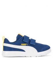 Puma Sneakersy COURTFLEX V3 MESH PS 39808505 Niebieski. Niebieskie buty sportowe chłopięce Puma, bez wzorów, z materiału, bez zapięcia. Za 159.99 zł.