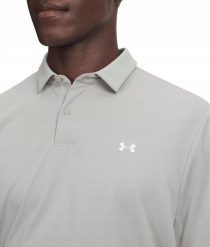 Under Armour Koszulka męska polo UNDER ARMOUR Tee To Green Pique Polo szara S. Szare koszulki polo męskie Under Armour, m, bez wzorów, bez ramiączek. Za 135.99 zł.