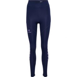 Legging Top z poliestru dla kobiet Hummel HmlStaltic. Niebieskie legginsy damskie Hummel, s, bez wzorów. Za 174.00 zł.