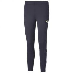 Spodnie treningowe damskie Puma Individualliga. Niebieskie spodnie sportowe damskie Puma, xs, bez wzorów, z materiału, na fitness i siłownię. Za 156.00 zł.