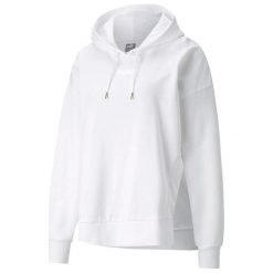 Bluza Z Kapturem Dla Kobiet. Czarne bluzy damskie Puma, m, bez wzorów, z kapturem. Za 257.99 zł.