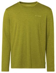 Koszulka funkcyjna M Essential LS T-Shirt. Zielone bluzki z długim rękawem męskie Vaude, m, bez wzorów, z materiału, bez kołnierzyka. Za 239.00 zł.