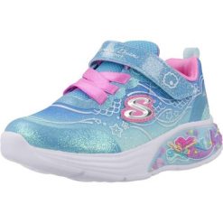 Buty SKECHERS MY DREAMERS LIL MERMAID Niebieski. Niebieskie trekkingi damskie Skechers, trekkingowe. Za 188.99 zł.