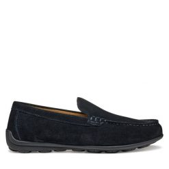 Mokasyny Geox. Niebieskie mokasyny męskie Geox. Za 309.99 zł.
