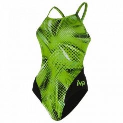 Damski strój kąpielowy MESA. Czarne kostiumy jednoczęściowe damskie Aqua Sphere, bez wzorów, z materiału, sportowe, na fitness i siłownię. Za 137.44 zł.
