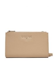 Patrizia Pepe Torebka CQ9774/L001-B524 Beżowy. Brązowe kopertówki damskie Patrizia Pepe, bez wzorów, ze skóry, bez dodatków. Za 869.99 zł.