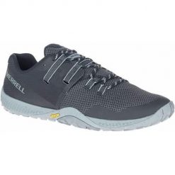 Buty do chodzenia męskie Merrell Trail Glove 6. Szare buty sportowe męskie Merrell, z materiału, bez zapięcia, do biegania. Za 634.00 zł.