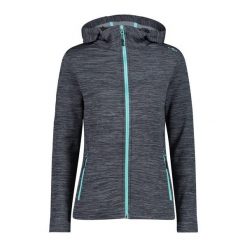 Bluza damska turystyczna CMP 30E9676. Szare bluzy sportowe damskie CMP, l, bez wzorów, bez kaptura, trekkingowe. W wyprzedaży za 258.99 zł.