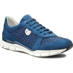 Półbuty GEOX - D Sukie A D52F2A 0ZI22 C4008 Denim. Niebieskie półbuty damskie Geox, z denimu. W wyprzedaży za 229.00 zł.