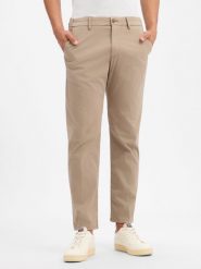 Drykorn Spodnie - Ajend Mężczyźni brązowy|beżowy, 31-34. Brązowe eleganckie spodnie męskie DRYKORN, m, bez wzorów. Za 379.95 zł.