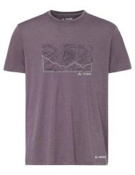 Koszulka funkcyjna M Tekoa Wool T-Shirt. Czerwone t-shirty męskie Vaude, l, bez wzorów, z wełny, bez kołnierzyka. Za 369.00 zł.