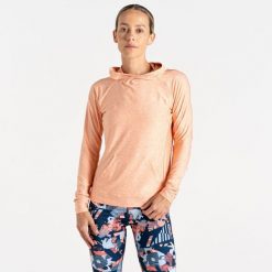 Damska bluza sportowa z kapturem Sprint City. Czerwone bluzy sportowe damskie Dare 2b, bez wzorów, z kapturem, do biegania. W wyprzedaży za 199.99 zł.