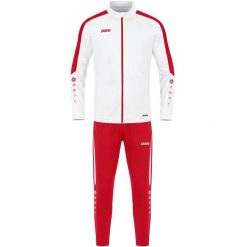 Dres treningowy Jako Power. Białe krótkie spodenki sportowe męskie Jako, bez wzorów, z dresówki, do piłki nożnej. Za 489.50 zł.