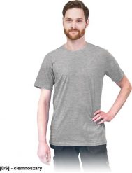 Reis TSRLONG - t-shirt męski o wydłużonym kroju, 100% bawełna, ciemnoszary 3XL. Szare t-shirty męskie Reis, m, bez wzorów, z bawełny, bez kołnierzyka. Za 26.43 zł.