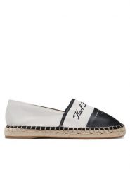 KARL LAGERFELD Espadryle KL80123 Écru. Espadryle damskie KARL LAGERFELD, bez wzorów, z materiału, bez obcasa, bez zapięcia. Za 519.99 zł.