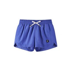 Szorty kąpielowe dziecięce Reima Nauru. Fioletowe spodenki dla dziewczynek Reima, bez wzorów, sportowe. Za 99.99 zł.