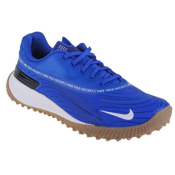 Buty do hokeja na trawie męskie, Nike Vapor Drive. Niebieskie buty sportowe męskie Nike, bez zapięcia. Za 449.99 zł.