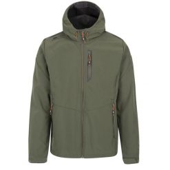 Trespass Marlon B - Męski softshell Jkt Ivy. Zielone kurtki męskie Trespass, m, bez wzorów, z softshellu, bez kaptura. Za 380.99 zł.