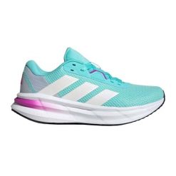 Damskie Buty Sportowe Adidas Galaxy 7 – Aqua / Zeromt / Purple – Rozmiar 6,5. Fioletowe obuwie sportowe damskie Adidas, bez wzorów, do biegania. Za 199.99 zł.